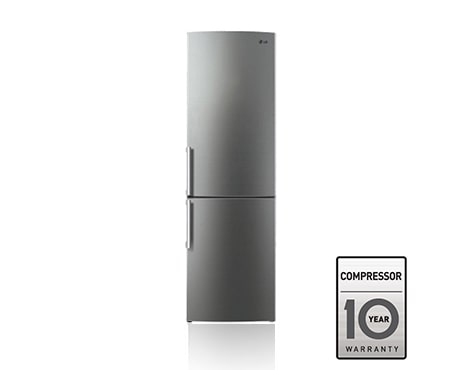 LG Двухкамерный холодильник LG Total No Frost. Высота 200см. Цвет ''нержавеющая сталь'', GA-B489YMCA